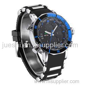 WEIDE WH5203-11C Silicone band fashion teenagers watches
