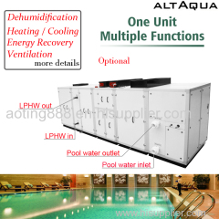 High quality 25 litre/hr commercial dehumidifier for swimming pool