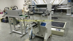 semi automatic cylinder screen printing machine for PP/PET bottle/mug