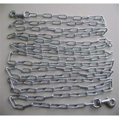 zinc plated welded dog chain link tie out chain