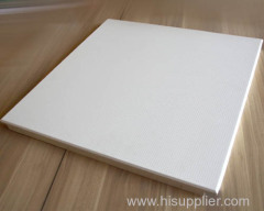 Simple White Color Clip-in Ceiling Aluminum Ceiling Tiles 600x600mm