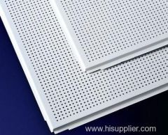 Building Material Aluminum Acoustic Clip-in Ceiling Tiles/ PVC wall panel Printed PVC Ceiling and Wall Panel