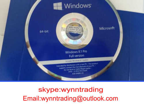 Wholesale Windows 8.1 Operating System Software OEM DVD Activation By Computer at cheap discount