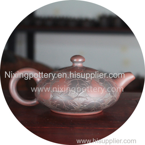 Qinzhou of China Nixing Pottery Pure Handmade Nixing Pot 200ML Small Teapot