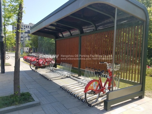 two tier bicycle racks