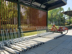 two tier bicycle rack