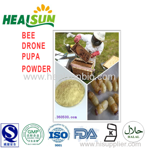 100% Nature Lyophilized Bee drone Pupa Powder