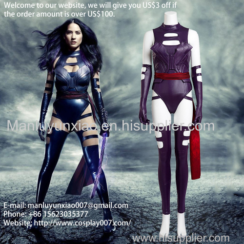 MANLUYUNXIAO X-Men Apocalypse Psylocke Cosplay Costume