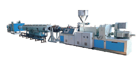 PE/PVC plastic pipe production unit manufacturers