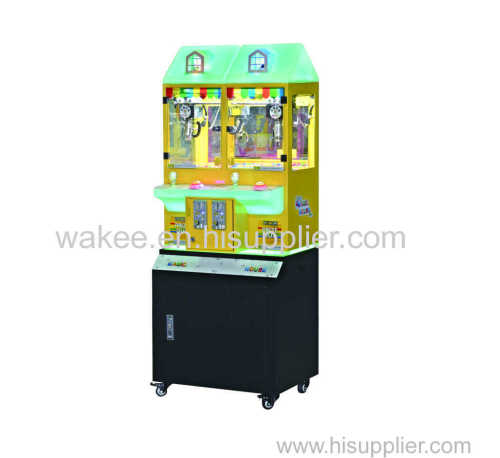 2017 candy coin game machine mini claw machine arcade games for kids