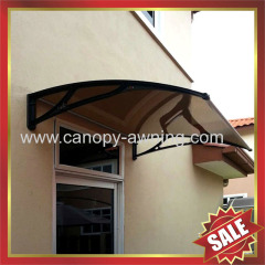 aluminium awning/door canopy/diy canopy with aluminium frame-nice window and door product!