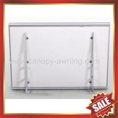 PC awning/canopy with aluminium alloy frame for door and window-excellent waterproofing cover!