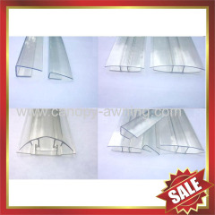 PC U Profile/PC edge/PC U cover for hollow polycarbonate sheet