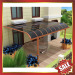 modern design carport/car canopy/aluminium carport/car shed for villa/building/home-nice sunshade canopy