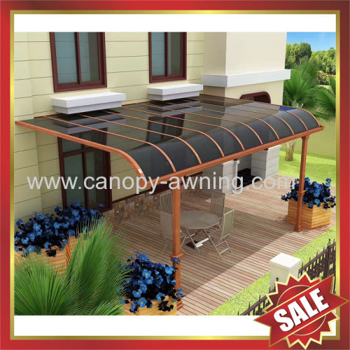 Aluminium canopy/polycarbonate canopy/modern canopy/new design canopy for gazebo/patio/garden-nice household product!