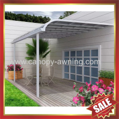 Aluminium canopy/polycarbonate canopy/modern canopy/new design canopy for gazebo/patio/garden-nice household product!