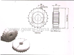 chain drive sprocket prices/bmx sprocket/split sprocket made in china