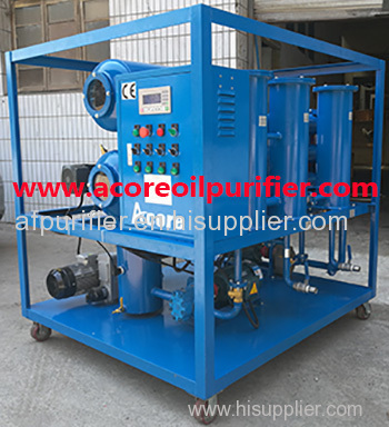 transformer oil purification plant