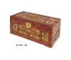 ANTIQUE DECORATIVE DISPLAY WOOD STORAGE BOX