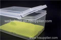 plastic storage and box