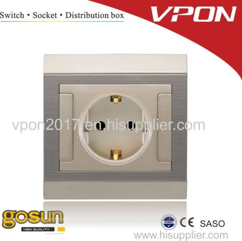 16A Europe socket earthed