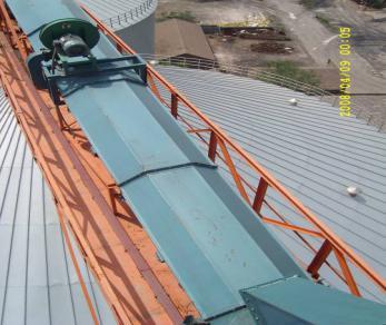 Air-cushion Belt Conveyor for level transport materials