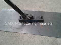 shuttering magnet box lever shuttering magnet released lever precast concrete magnets lifting lever