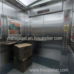 MRL Goods And Freight Elevator Without Machine Room Improving Cargo Handling Ablity