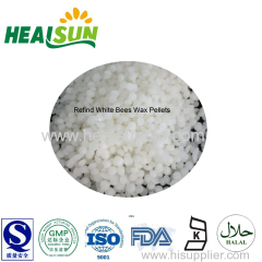 Refind white bees wax pellet low pesticide residue