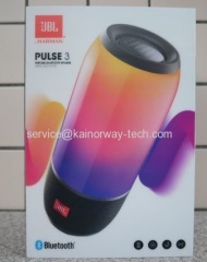 JBL Pulse 3 Black Portable Waterproof Bluetooth Speaker With 360 Degree Light Show