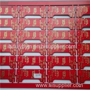 4-layer 1.2mm FR4 PCB With Red SM For Automobile Products