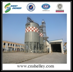 500ton Corn Storage Grain Silo System