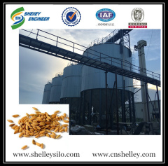 used paddy rice white rice steel grain storage silo