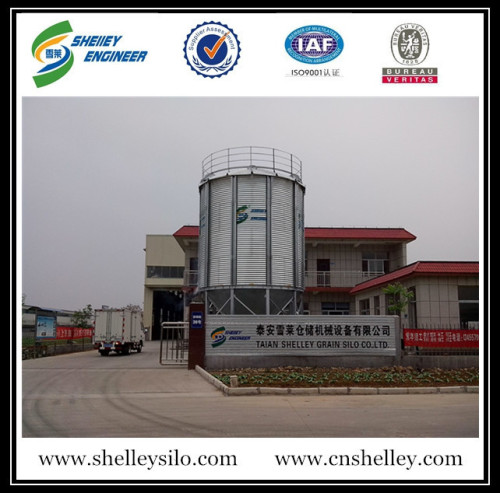 Small capacity 50ton grain storage steel silo