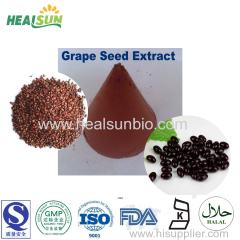 Grape Seed Extract Powder OPC 95% grape skin polyphenol grape seed extract capsules