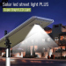 50W Solar led street light PLUS