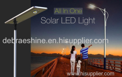 ELS-80 60w High Power Solar LED Street Light Ultra-thin Design PIR Motion Sensor Light
