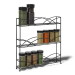 Kitchen Metal Scroll Wall Mount Storage Spice Rack