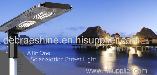 High Power Aluminum Outdoor All-in-one Solar Street Lighting