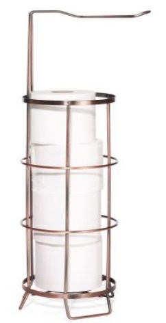 Free Standing Metal Wire Paper Towel Holder