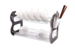 3 Tiers Chrome Dish Cup Kitchen Dish Rack