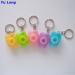 FDA Approval Tooth Shape Dental Floss with Key Chain