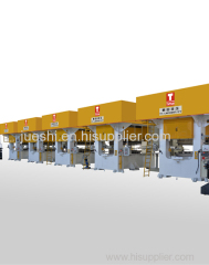 Short stroke stamping Hydraulic Press for TV rear panel