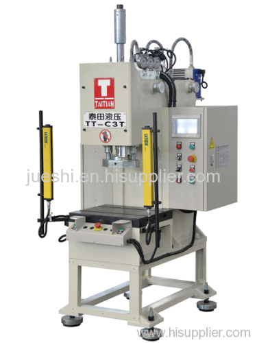 C type metal punching press