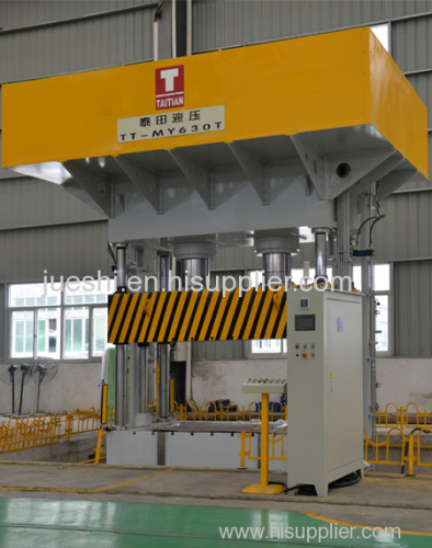 630T Four Column type composites moulding press machine