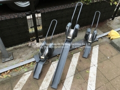 anti-theft bike rack with lock