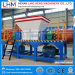 Shredder machine for metal plastic bottles tire rubber industrial waste