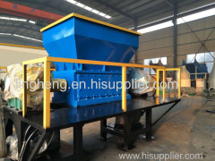 Shredder machine for metal plastic bottles tire rubber industrial waste