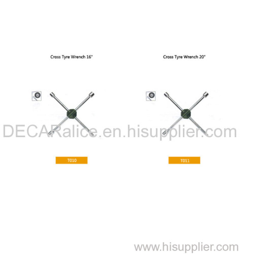 foldable tire replace cross wrench /Cross Medium locking wrench