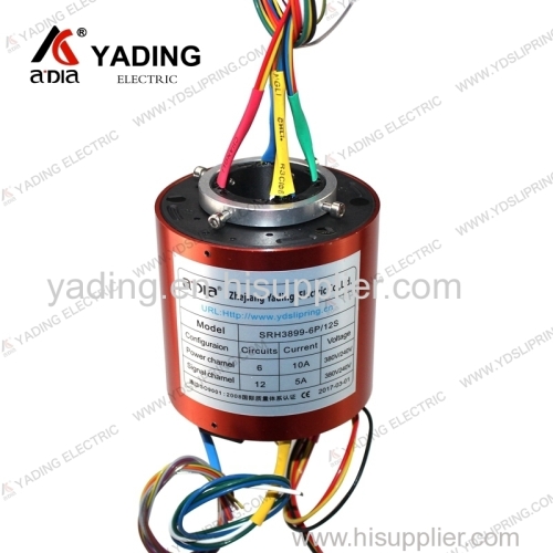 18 wires Hollow shaft slip ring